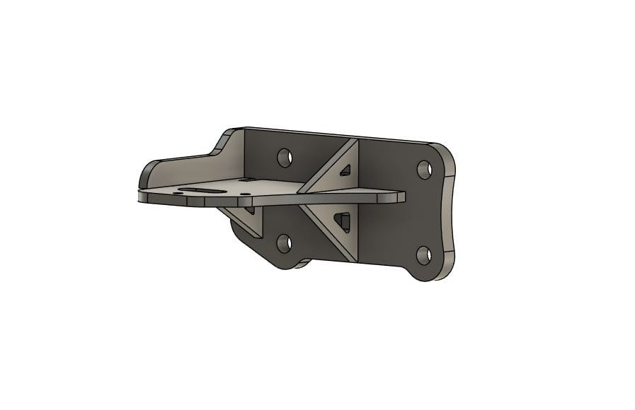 Intech & Barra Steel Engine Brackets