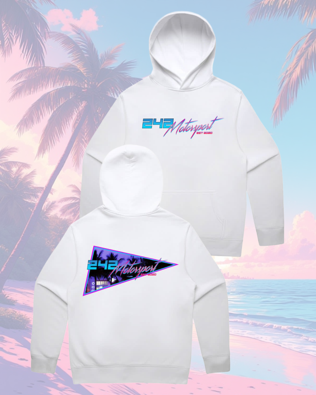 242Motorsport Logo Hooded Jumper