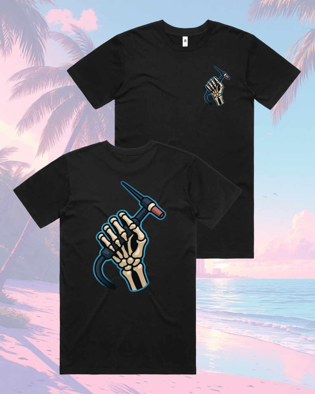 Blue Tig Torch T-Shirt