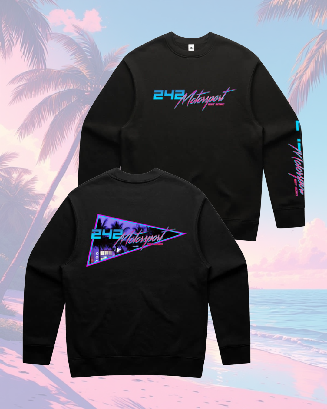 242Motorsport Logo Crew Neck Jumper