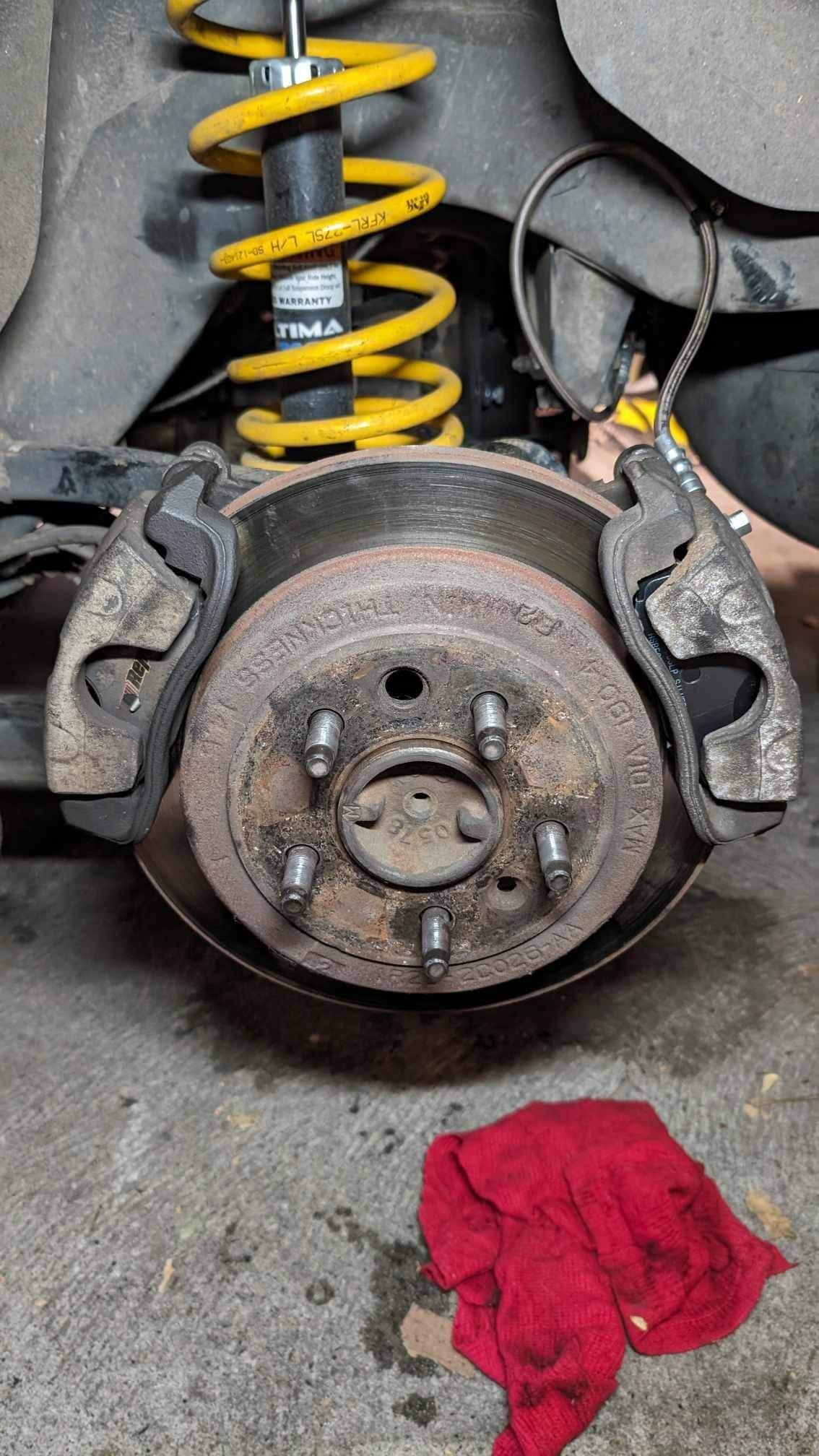 Falcon Dual Caliper Bracket