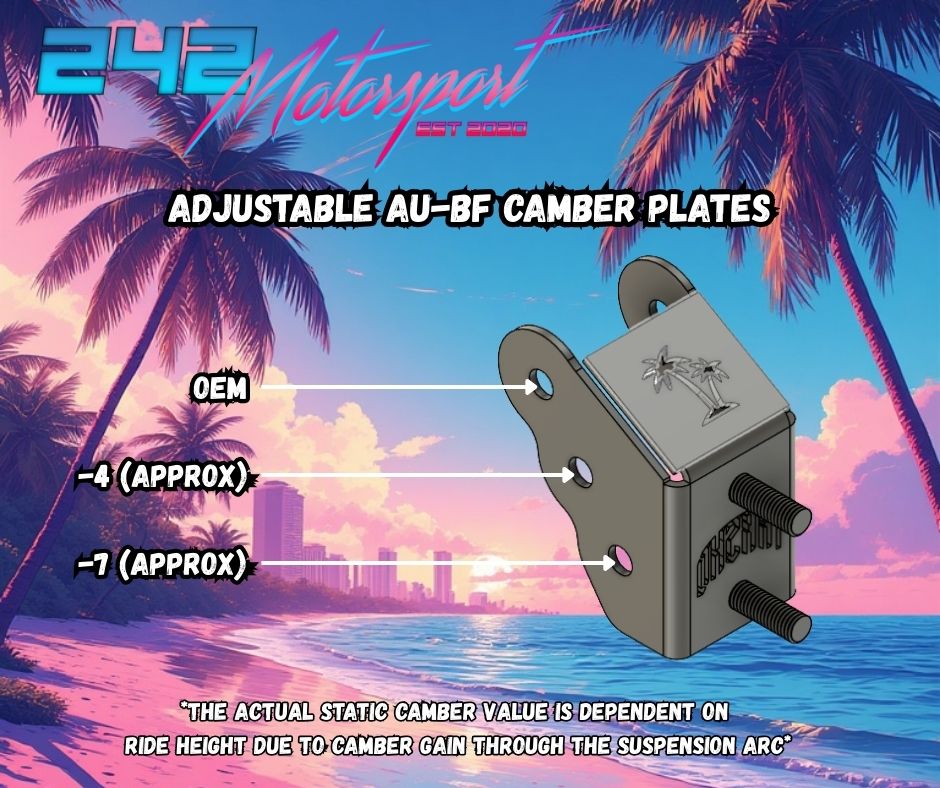 THRSHD x 242 - AU-BF Camber Plates
